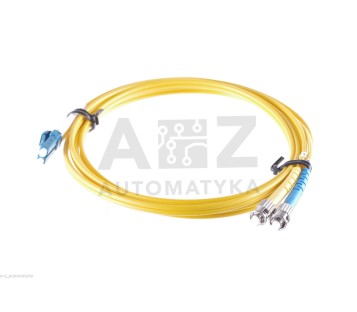 INTELLINET FIBER OPTIC PATCH CABLE SM ST/LC 9/125UM OS2 5M LSZH   ! 5PCS ! NEW !