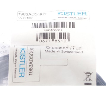 KISTLER 1983AD5Q01 FA 671851 06978465 DEMAG ! new !