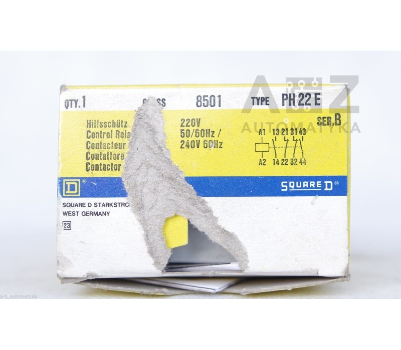 TELEMECANIQUE SQUARE D PH22E PH-22-E PH 22 E CONTROL RELAY ! NEW !