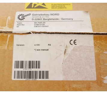 NORD SKPAR-2H SKPAR2H 278910100 ! NEW !
