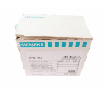 SIEMENS 3NW7363 FUSE HOLDER 20A ! NEW !