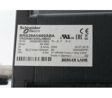 SCHNEIDER BRS39AN660ABA VRDM3910/50LNBOO 