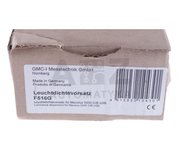 Gossen GMC-I GMCI F516G LUMINANCE ATTACHMENT FOR MAVOLUX 5032 C/B USB ! NEW !