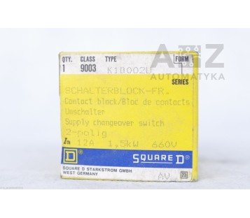TELEMECANIQUE SQUARE D K1D002U 12A 1,5KW 660V CONTACT BLOCK ! NEW !