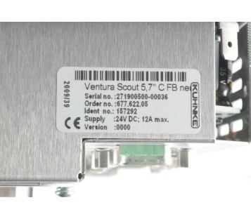 KUHNKE VENTURA SCOUT 5,7" C FB 157292 677.622.05 OPERATOR 