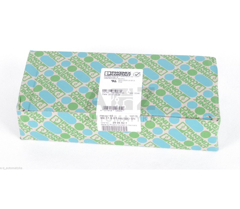 PHOENIX CONTACT ME 17,5 OT-MSTBO GN ME175OTMSTBOGN 2906827 ! 10pcs ! NEW !