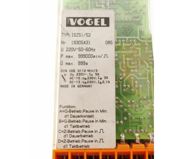 WILLY VOGEL IGZ51/S2 IGZ51S2