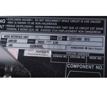 YOKOGAWA RACK NODE INTERFACE UNIT   ANB10D  