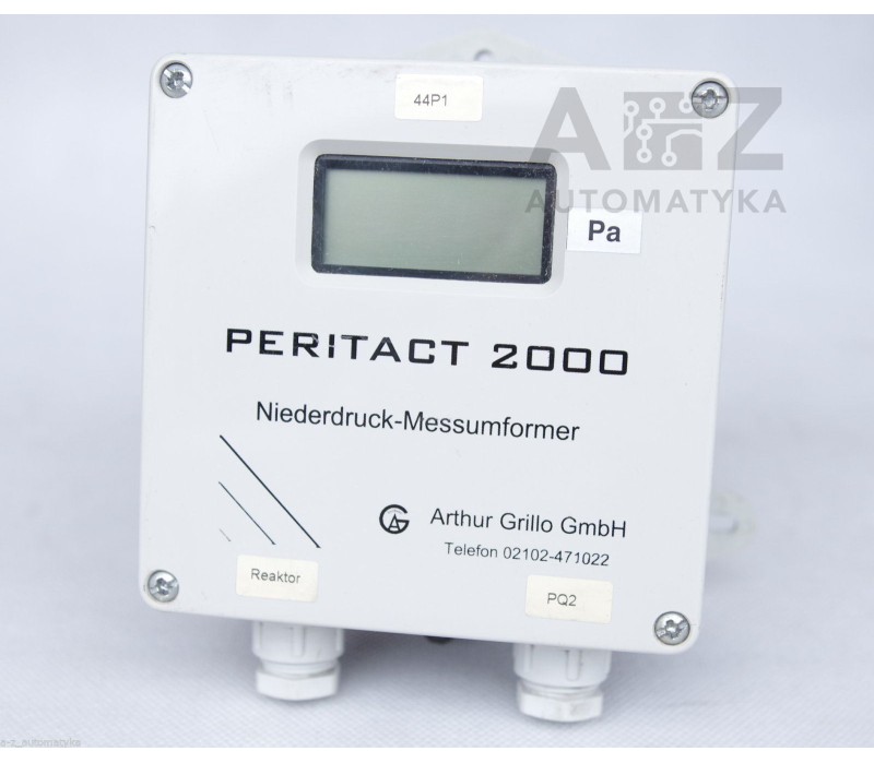 ARTHUR GRILLO PERITACT 2000 28.1930  Low pressure transmitter