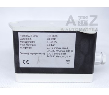 ARTHUR GRILLO PERITACT 2000 28.1930  Low pressure transmitter