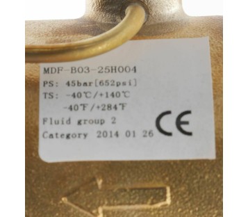 FRIGO LINE MDF25 MDF-B03-25H004 4331060 1-3/8" 35mm 10m3/h ! NEW !