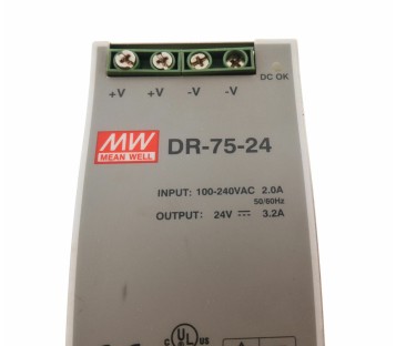 MEAN WELL DR-75-24 DR7524 24V DC 3,2A 75W PSU