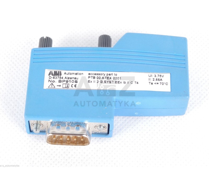 ABB BP910S PTB 00 ATEX 2201 PTB00ATEX2201 PROFIBUS-DP connector
