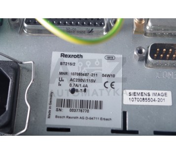 REXROTH BT215/2 BT2152 107085487-211