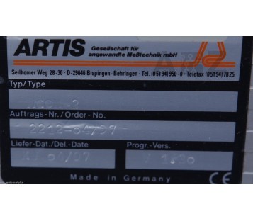 ARTIS MCON-2  2212-04/97 MCON2