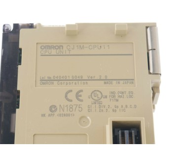 OMRON CJ1M-CPU11 CJ1MCPU11 CPU UNIT 