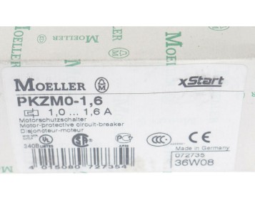 MOELLER PKZM0-1,6 PKZM016 ! NEW !