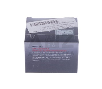 VOLTCRAFT AM-70X60/5A   AM70X605A ! NEW !